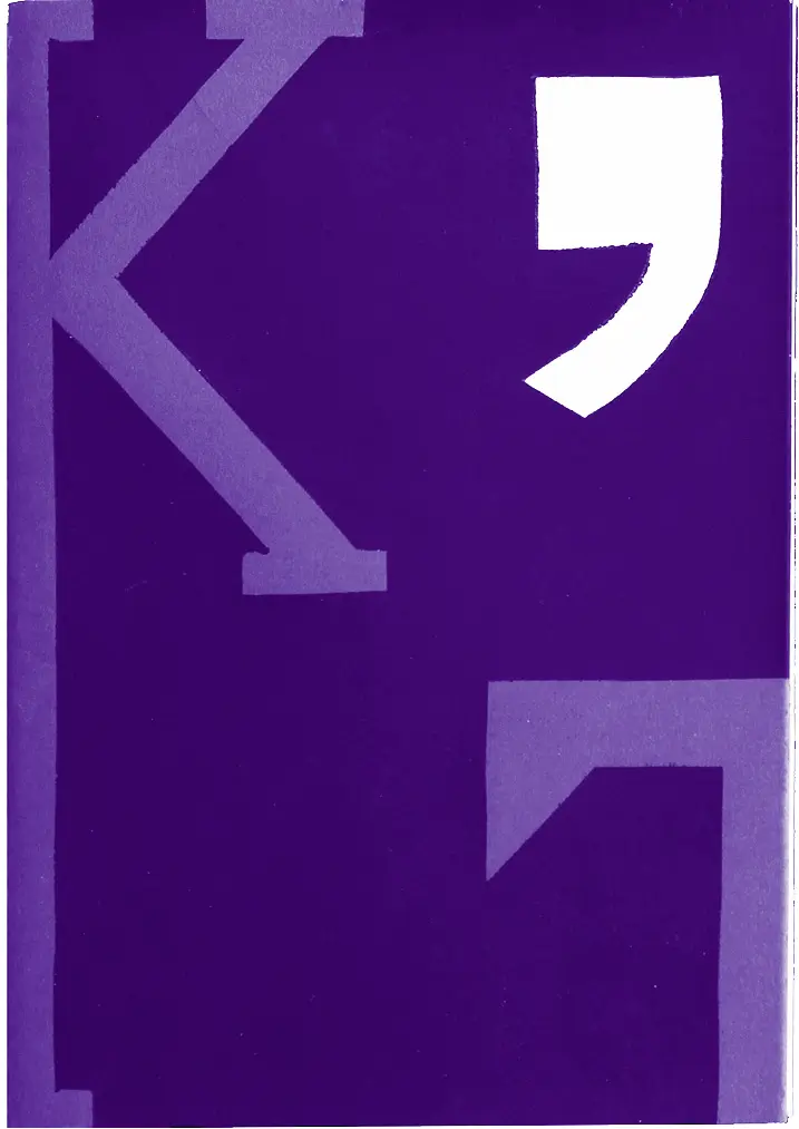 Ein Bild des Heftes über den Typografiestreit der Moderne, mit einem lila Duplex-Filter. Wenn du hier raufklickst, gelangst du zu mehr Informationen zum Projekt.