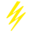 Ein gelber Blitz, Glyphe aus der Schrift ‹Le Murmure›